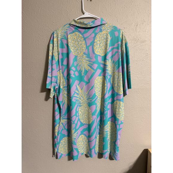 Chubbies Pastel Pineapples Polo XXL - Picture 2 of 3